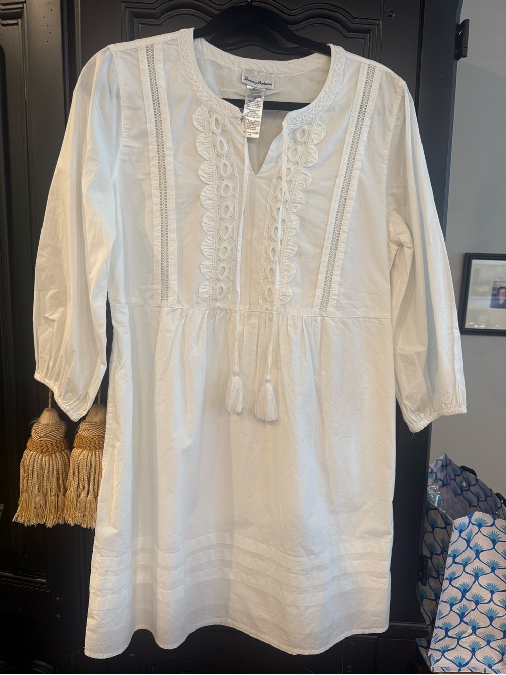 Tommy Bahama White Beach Cover Up Dress - New Without Tags